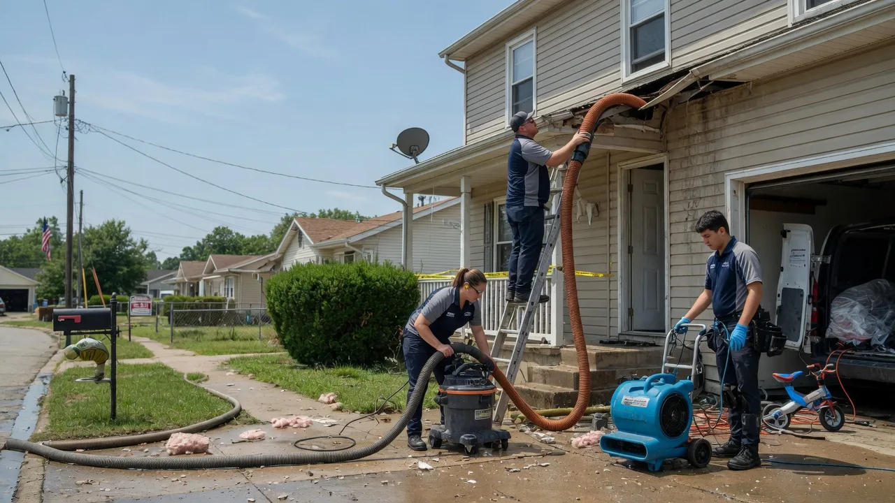 Water Damage Restoration in Louisburg, KS near me